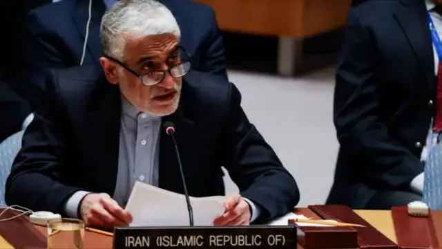 عکس ایروانی نماینده ایران در ملل متحد