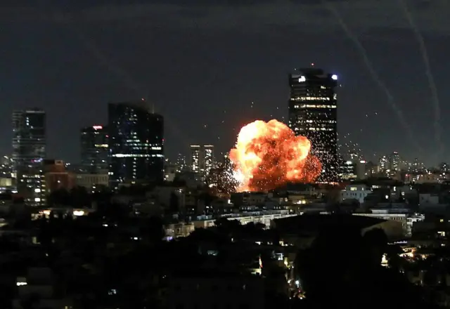 Una explosión en Tel Aviv