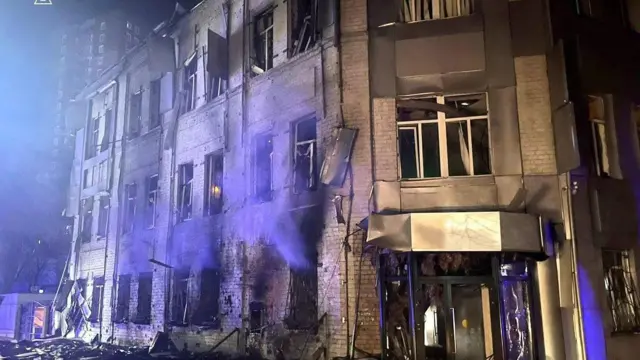 Последствия атаки в Днепре