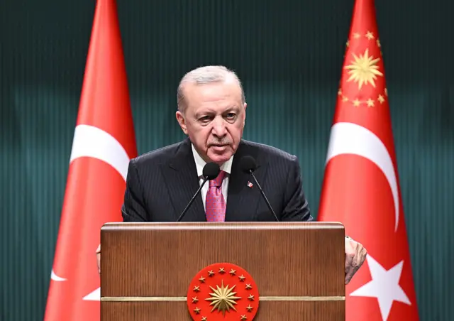 তুরস্কের প্রেসিডেন্ট রেচেপ তাইপ এরদোয়ান