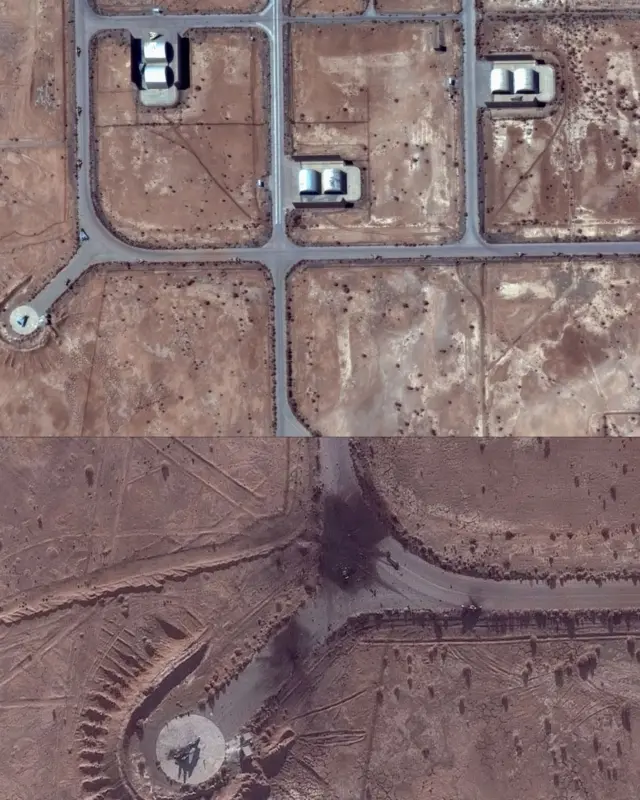 مقایسه تصاویر گرفته شده در ۲۲ فوریه(چهارم اسفند) با تصاویر نهم مارس(نوزدهم اسفند)