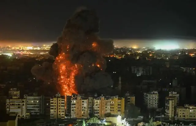 لبنان کے دارالحکومت بیروت پر نئی فضائی کارروائی