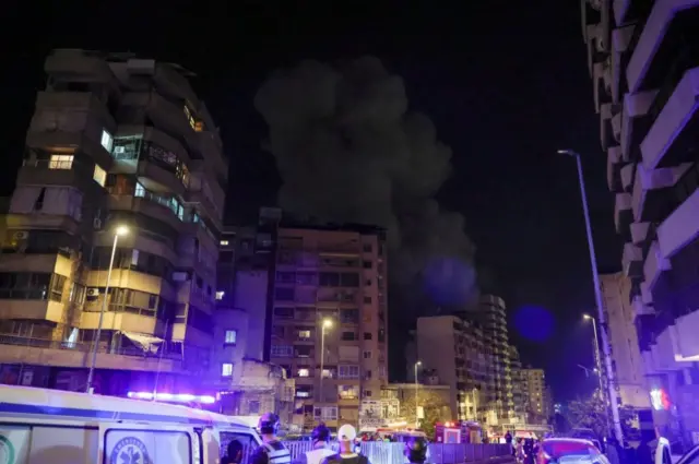 حملات اسرائیل به بیروت: یک موسسه مالی حزب الله لبنان در بیروت هدف قرار گرفت