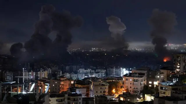 Beirut bị Israel không kích