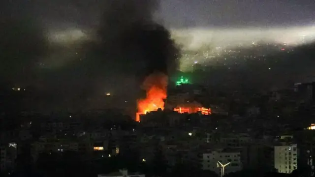 Beirut bị Israel không kích