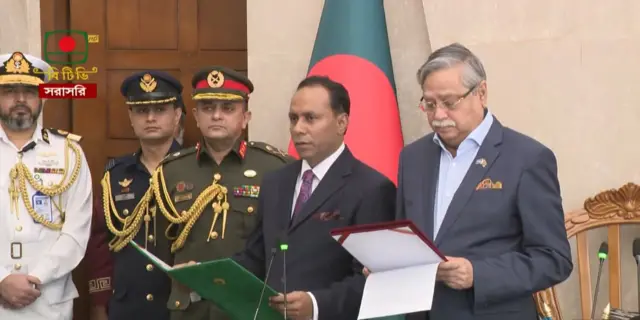 ডেপুটি স্পিকার পদে নির্বাচিত কায়সার কামাল রাষ্ট্রপতির কাছে শপথ নেন