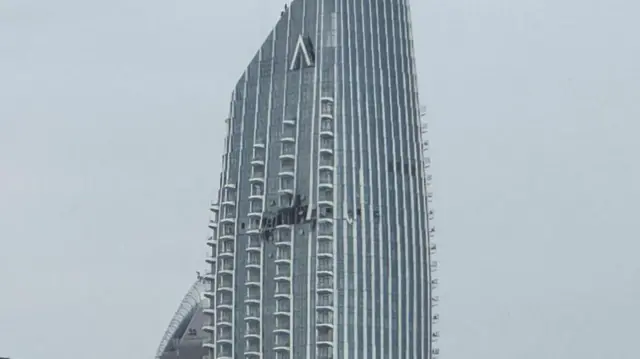 البرج السكني في دبي