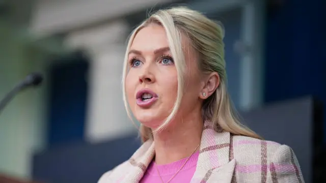 وائٹ ہاؤس پریس سیکریٹری کیرولین لیویٹ