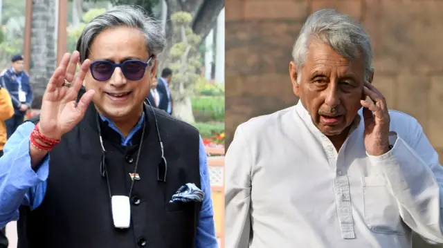 शशि थरूर और मणिशंकर अय्यर