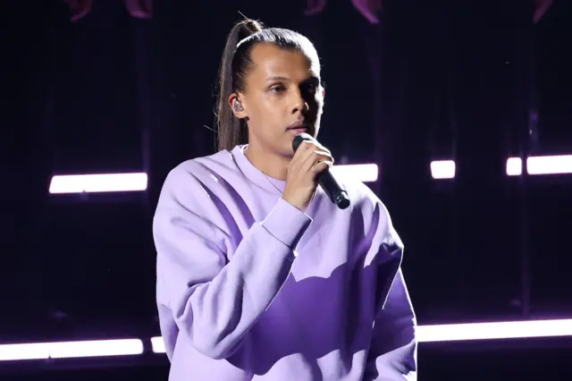 Stromae yaherukaga kuboneka mu gitaramo mu 2023 i Paris