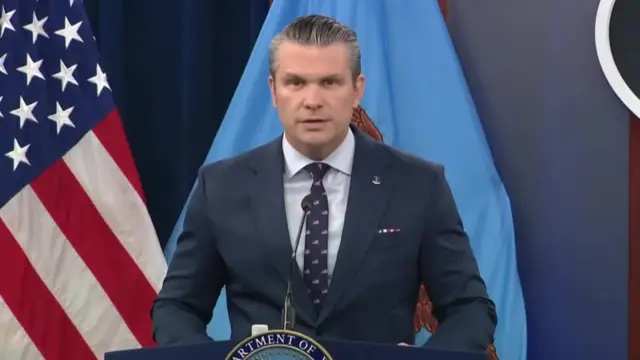 Sakataren tsaron Amurka Pete Hegseth