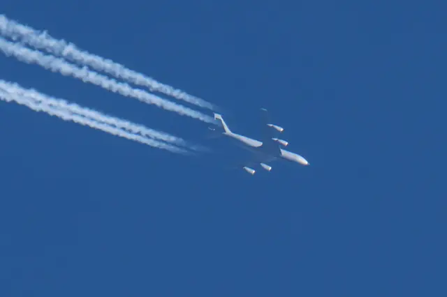 Một máy bay tiếp dầu của Không quân Mỹ, cùng loại với chiếc bị rơi