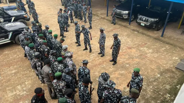 Ndị uweojii gbakọtara n'isiụlọọrụ ha dị n'Awka nke Anambra Steeti