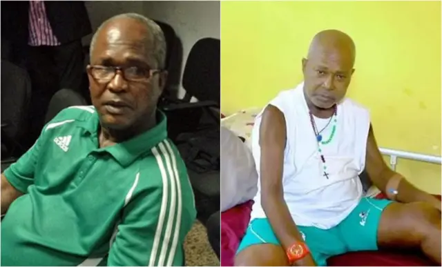 Nwosu, mgbe o yi uwe egwuregwu ndị Super Eagles na mgbe oyi uweocha n'elu ma nọrọ n'ụlọọgwụ