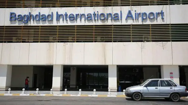 صورة أرشيفية لمطار بغداد الدولي.