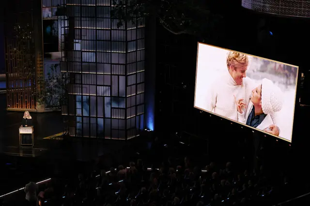 Barbra Streisand homenageia Roberto Redford no Oscar 2026