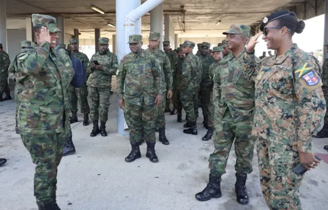 Gusezera abasirikare b'u Rwanda