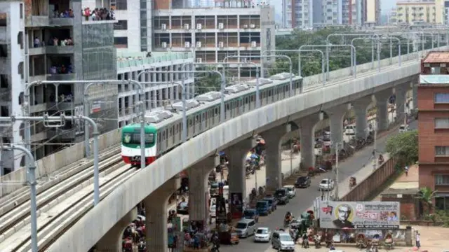 মেট্রোরেল সিস্টেম চালুর দিক থেকে এশিয়ার মধ্যে ২২তম দেশ হলো বাংলাদেশ