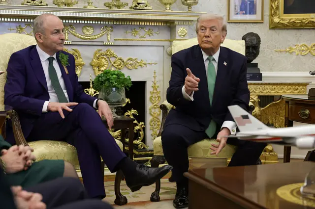 Дональд Трамп и Михол Мартин