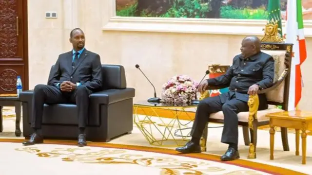 Charles Nteze na Perezida Evariste Ndayishimiye