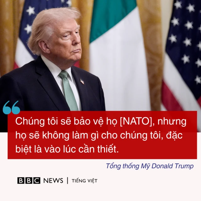 Ông Trump và lời phát biểu
