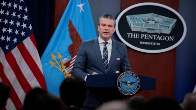 যুক্তরাষ্ট্রের প্রতিরক্ষামন্ত্রী পিট হেগসেথ