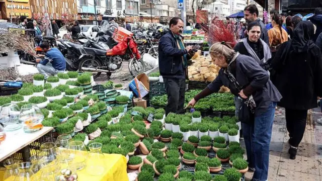 تهران . بازارچه نوروزی