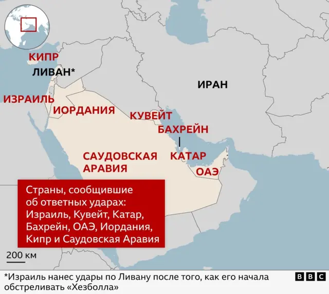 Карта региона.