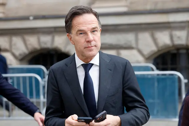 Mark Rutte, secrétaire général de l'OTAN