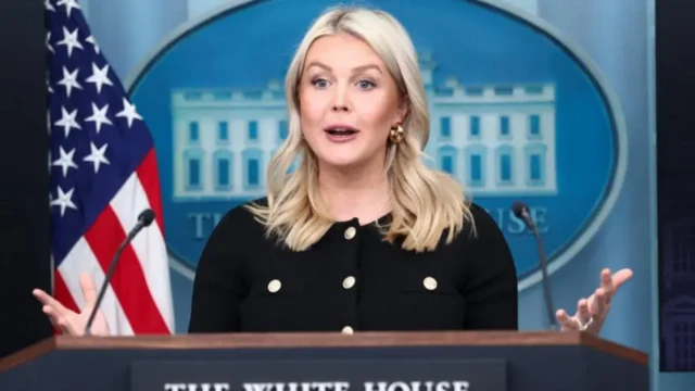Beyaz Saray Sözcüsü Karoline Leavitt