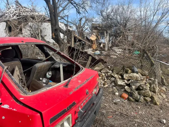 разрушения в Запорожском районе