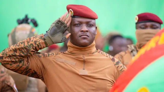 Captaine Ibrahim Traoré ukuriye Burkina Faso