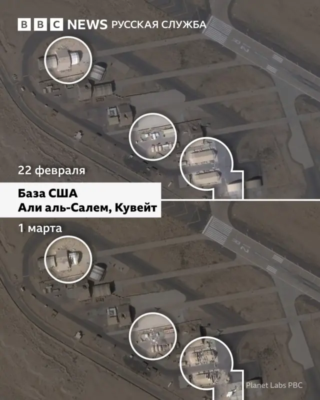 Спутниковые снимки