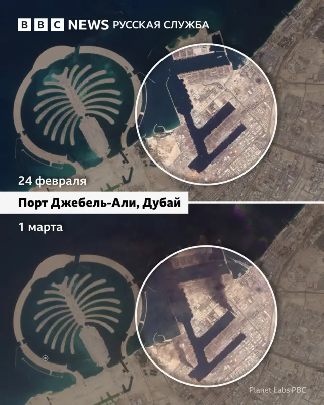 Спутниковые снимки