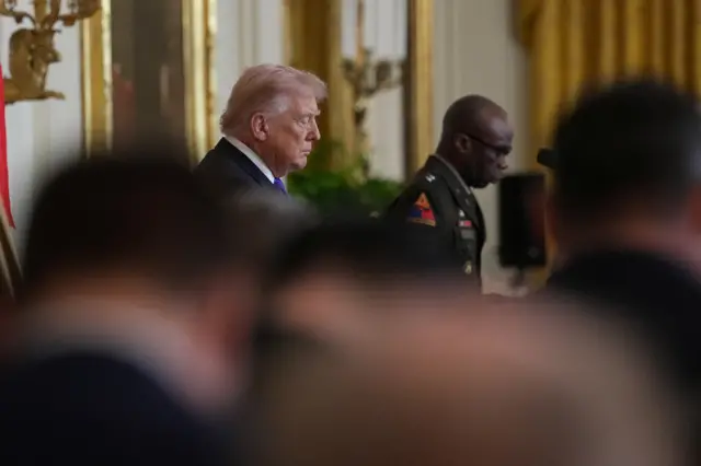 O presidente dos EUA, Donald Trump