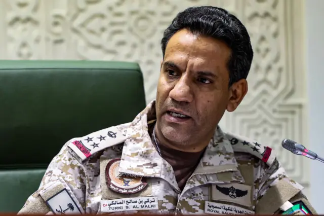 المتحدث وزارة الدفاع السعودية اللواء تركي المالكي