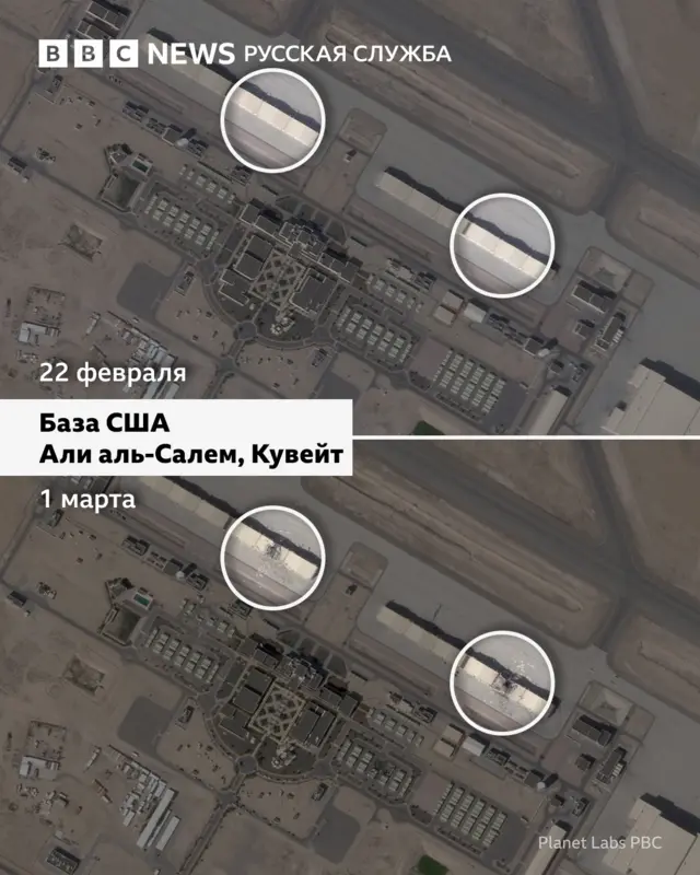 Спутниковые снимки