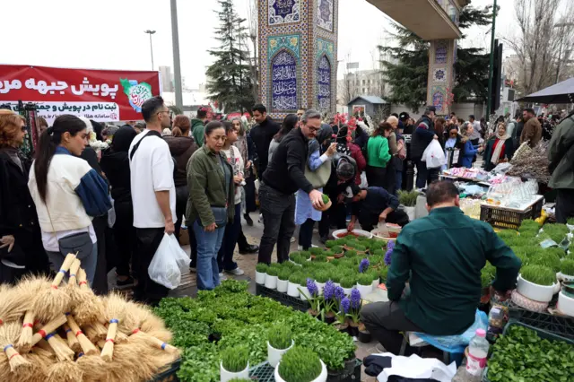 تهران در آستانه نوروز