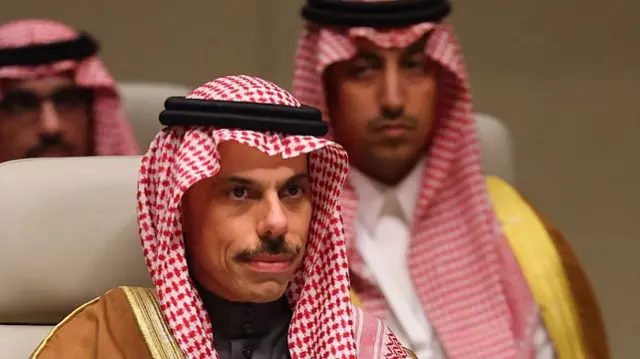 सऊदी अरब के विदेश मंत्री फ़ैसल बिन फ़रहान