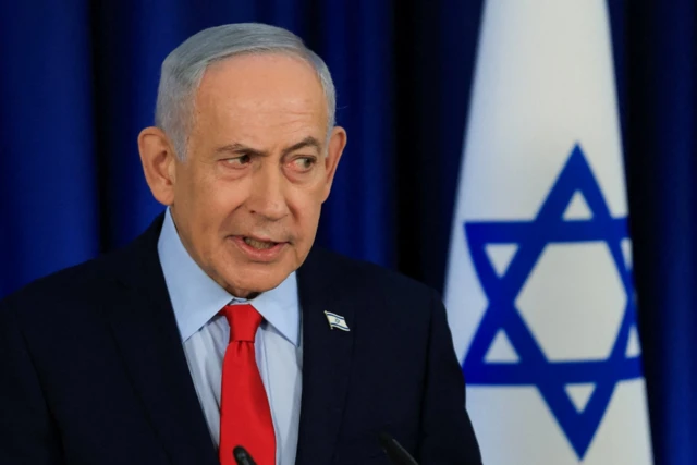 رئيس الوزراء الإسرائيلي، بنيامين نتنياهو