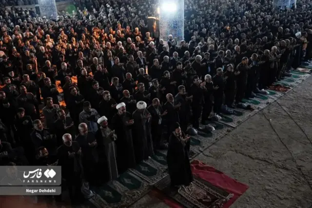 د ایران لرستان په خرم اباد کې د کوچني اختر لمونځ