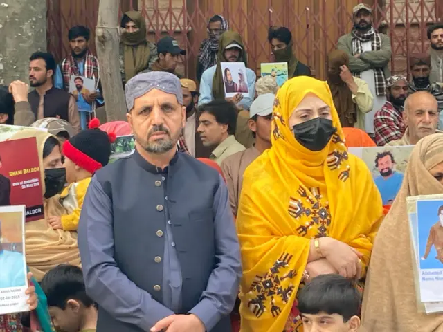 کوئٹہ میں لاپتہ افراد  کی بازیابی کے لیے احتجاج