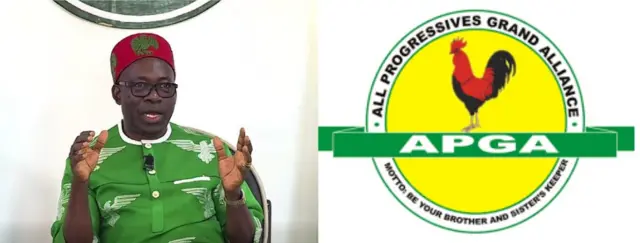 Foto Gọvanọ Soludo na njirimara pati APGA