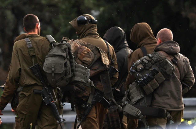 أفراد من الجيش الإسرائيلي