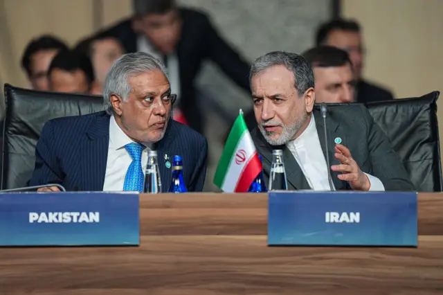 اسحاق ڈار عباس عراقچی