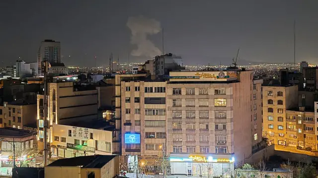 اسرائیلی فوج کے حملوں کے بعد تہران میں دھماکے