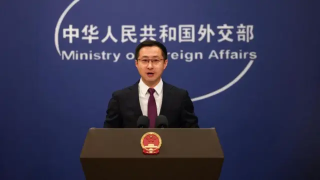 চীনের পররাষ্ট্র মন্ত্রণালয়ের মুখপাত্র লিয়ান জিয়ান
