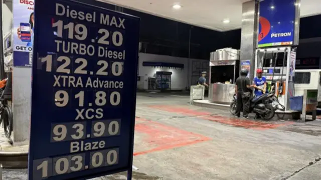 একটি ডিজেল পাম্প