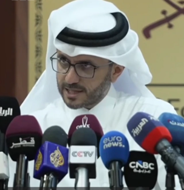 কাতারের পররাষ্ট্র মন্ত্রণালয়ের মুখপাত্র মাজিদ আনসারি