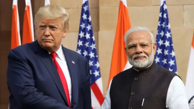 डोनाल्ड ट्रंप और पीएम मोदी
